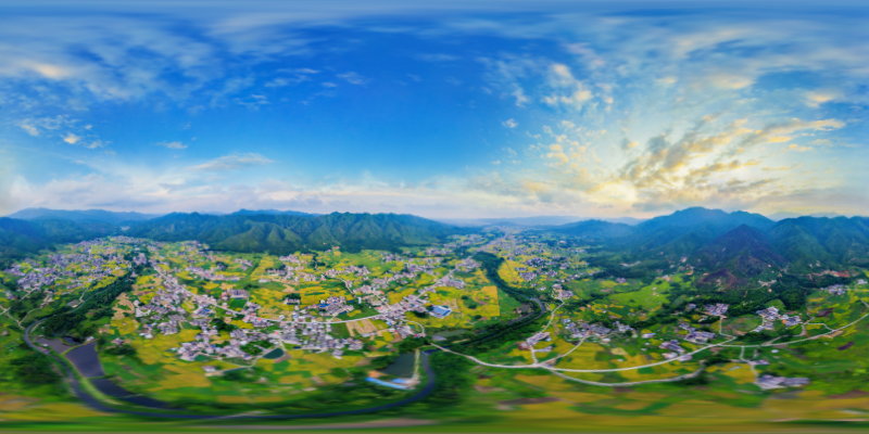 连平美丽乡村vr航拍全景