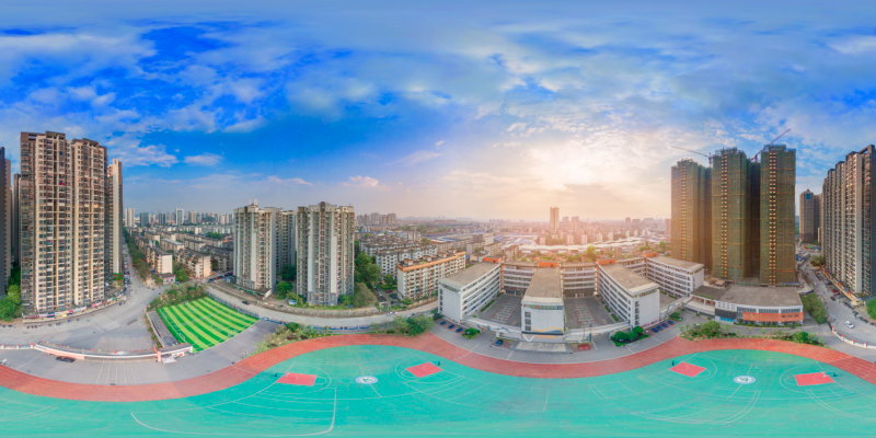 柳州胜利小学全景