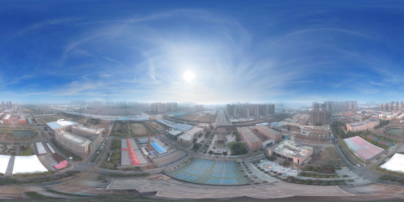 郑州职业技术学院全貌图片